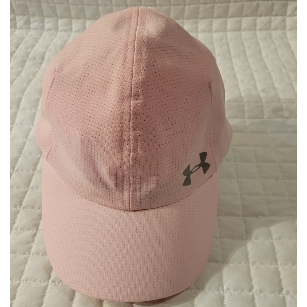 Under Armour Free Fit Pink Performance Running Hat Tennis Cycling Athletic Cap